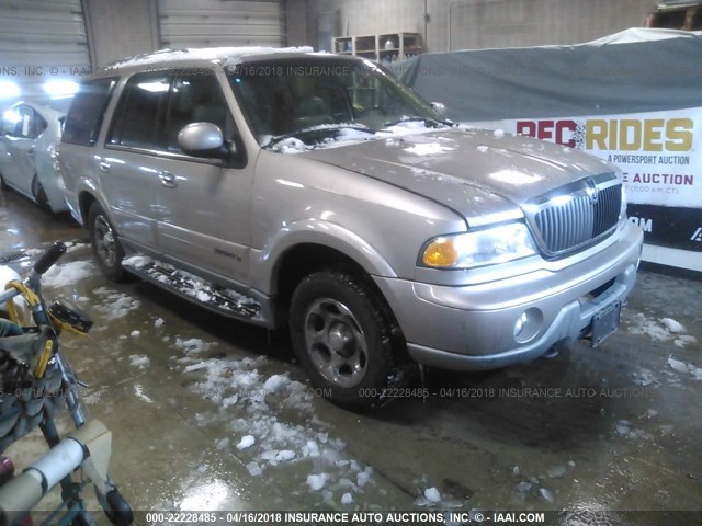 5LMFU28R71LJ20514 - 2001 LINCOLN NAVIGATOR 米色 照片 1