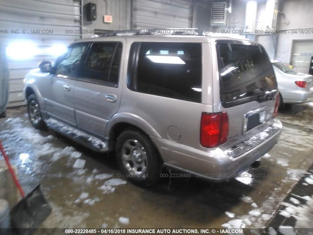5LMFU28R71LJ20514 - 2001 LINCOLN NAVIGATOR 米色 照片 3