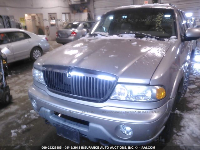 5LMFU28R71LJ20514 - 2001 LINCOLN NAVIGATOR 米色 照片 6