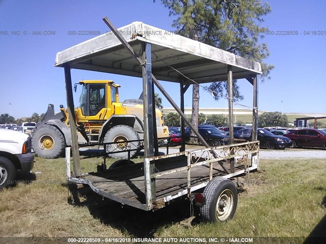 N0V1N0200276839 - 2002 TRAILER UTILITY TRAILER  BLACK photo 4