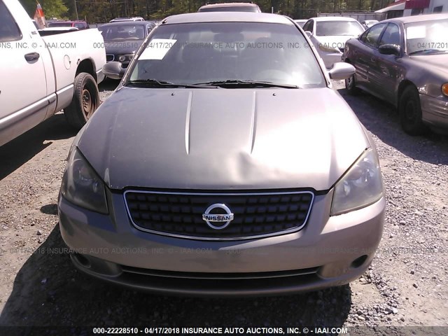 1N4AL11D85C242887 - 2005 NISSAN ALTIMA S/SL GRAY photo 6