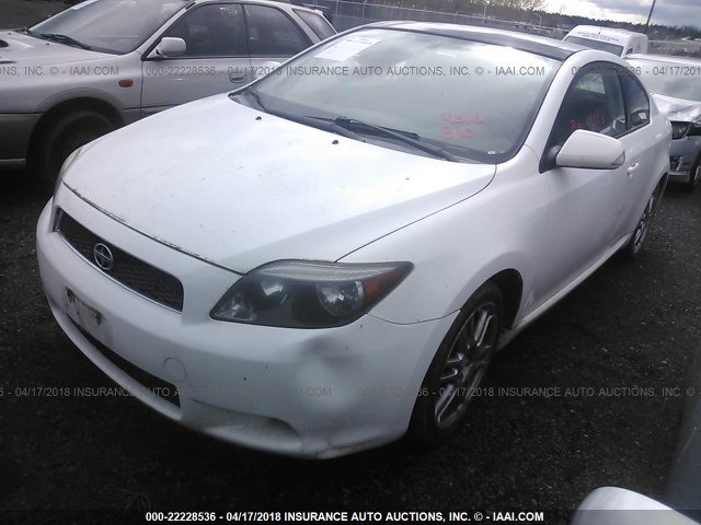 JTKDE167X70161553 - 2007 TOYOTA SCION TC 白色 照片 2