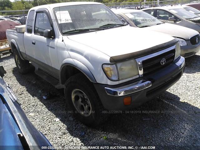 4TASN92N4XZ522624 - 1999 TOYOTA TACOMA XTRACAB PRERUNNER WHITE photo 1