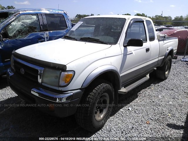 4TASN92N4XZ522624 - 1999 TOYOTA TACOMA XTRACAB PRERUNNER თეთრი ფოტო 2