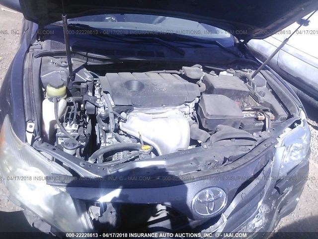 4T1BF3EK7BU173931 - 2011 TOYOTA CAMRY SE/LE/XLE Сұр фото 10