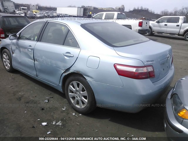 4T1BE46KX9U823661 - 2009 TOYOTA CAMRY SE/LE/XLE Light Blue photo 3
