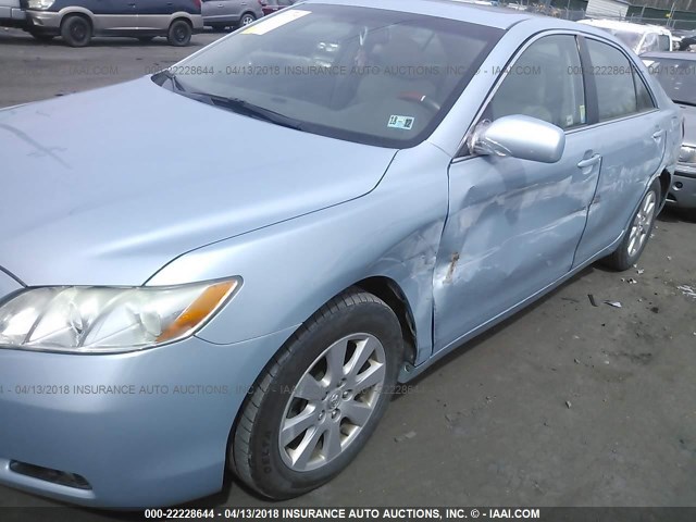 4T1BE46KX9U823661 - 2009 TOYOTA CAMRY SE/LE/XLE Light Blue photo 6