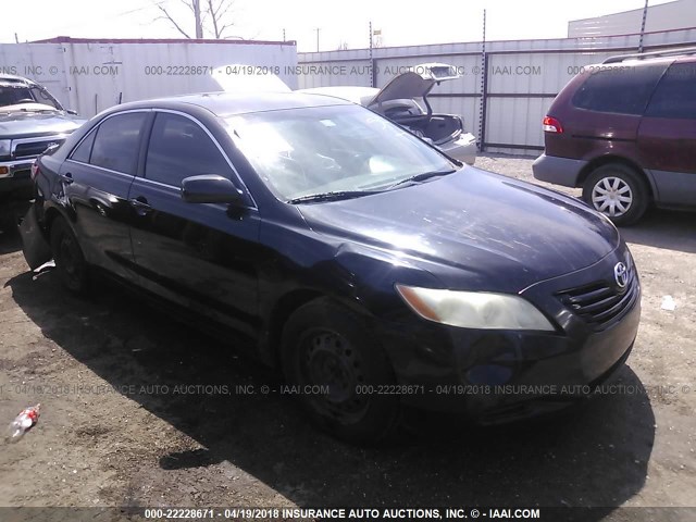 4T1BE46K37U573810 - 2007 TOYOTA CAMRY NEW GENERAT CE/LE/XLE/SE BLACK photo 1