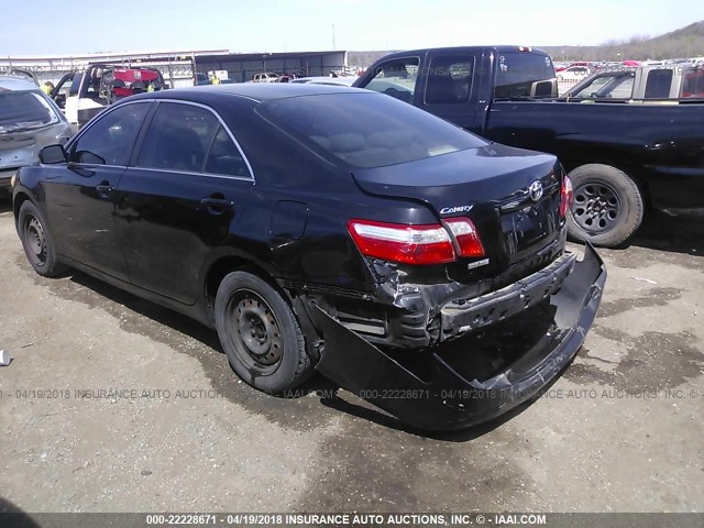 4T1BE46K37U573810 - 2007 TOYOTA CAMRY NEW GENERAT CE/LE/XLE/SE BLACK photo 3