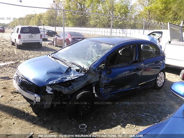 2HGFA1F37AH311647 - 2010 HONDA CIVIC VP BLUE photo 2