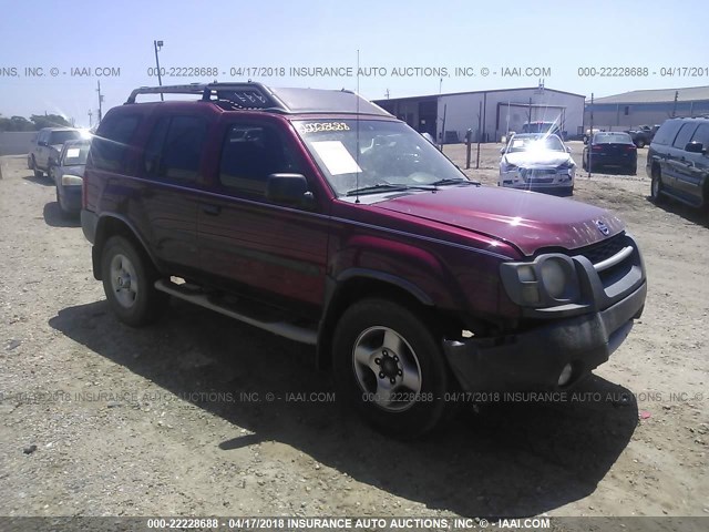 5N1ED28T93C669046 - 2003 NISSAN XTERRA XE/SE RED photo 1