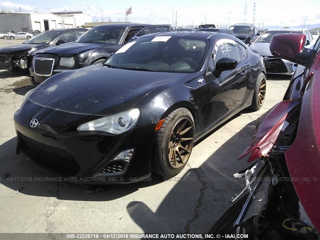JF1ZNAA14D1721966 - 2013 TOYOTA SCION FR-S შავი ფოტო 2