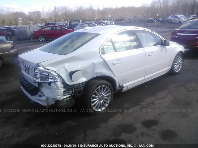 YV1AS982X81071893 - 2008 VOLVO S80 3.2 WHITE photo 4