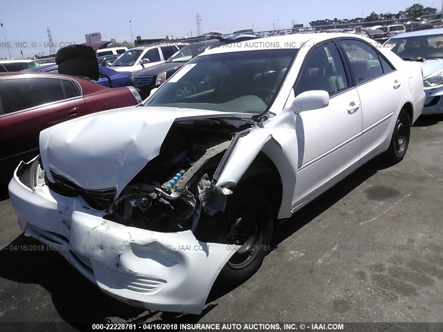 4T1BE30K86U650933 - 2006 TOYOTA CAMRY LE/XLE/SE 白色 照片 2