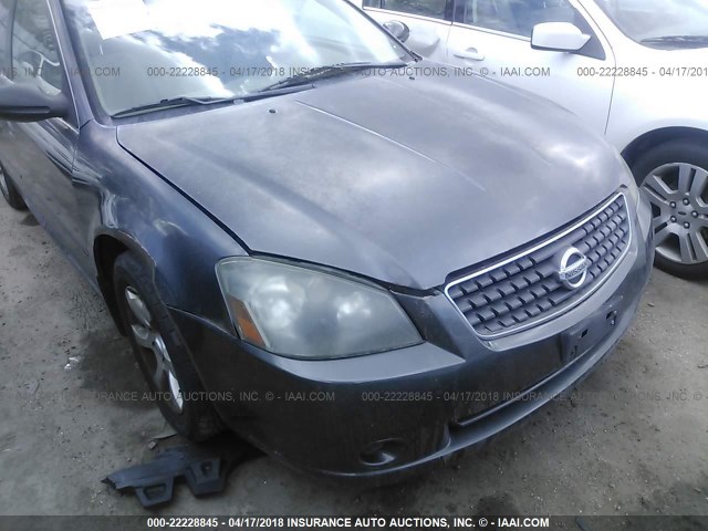 1N4AL11D95C384178 - 2005 NISSAN ALTIMA S/SL GRAY photo 6