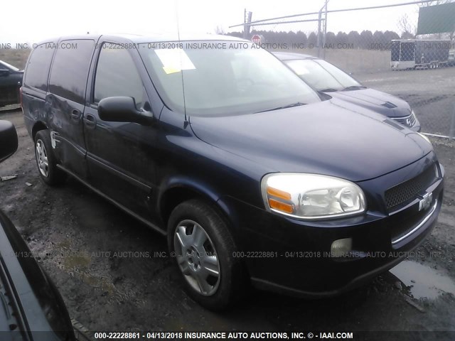 1GNDV23L46D155728 - 2006 CHEVROLET UPLANDER LS BLUE photo 1