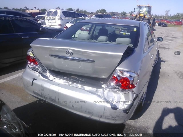4T1BE32K45U509210 - 2005 TOYOTA CAMRY LE/XLE/SE 银色 照片 6