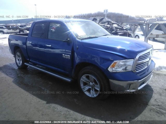 1C6RR7LGXFS769432 - 2015 RAM 1500 SLT BLUE photo 1