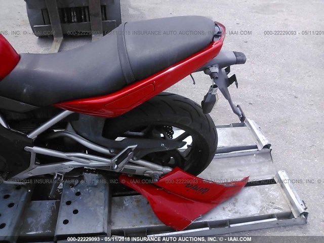 JKAEXEC109DA29035 - 2009 KAWASAKI EX650 C 红色 照片 6