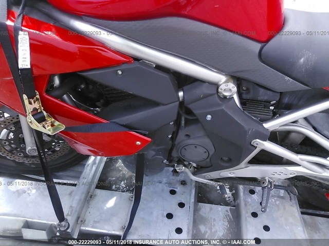 JKAEXEC109DA29035 - 2009 KAWASAKI EX650 C 红色 照片 9