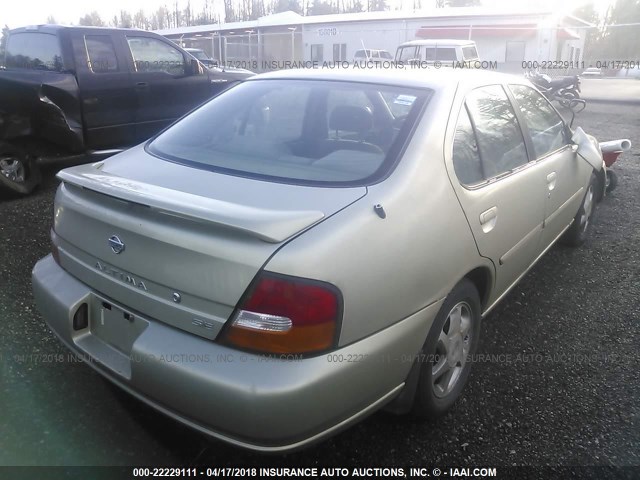 1N4DL01D1XC146674 - 1999 NISSAN ALTIMA XE/GXE/SE/GLE GOLD photo 4