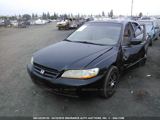 1HGCF86611A049792 - 2001 HONDA ACCORD VALUE GREEN photo 2