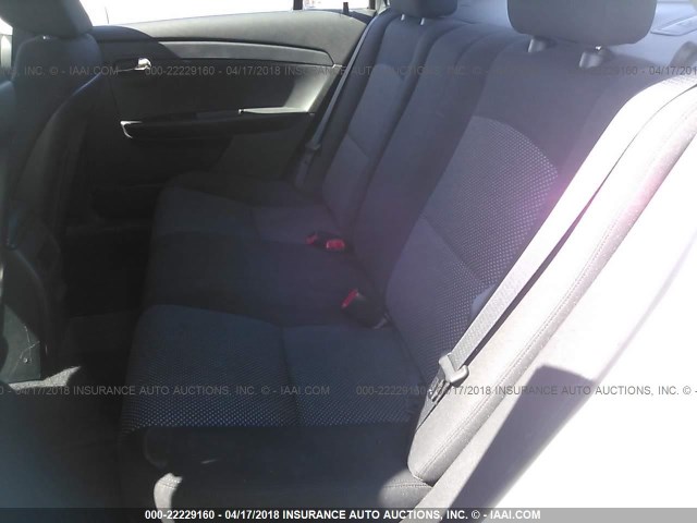 1G1ZC5EU9BF348184 - 2011 CHEVROLET MALIBU 1LT WHITE photo 8