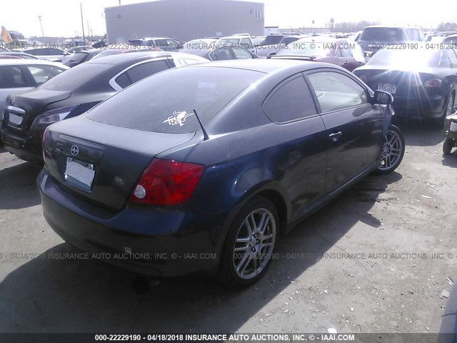 JTKDE177160133976 - 2006 TOYOTA SCION TC 黑色 照片 4