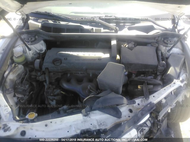 4T1BE46K09U890205 - 2009 TOYOTA CAMRY SE/LE/XLE 白色 照片 10