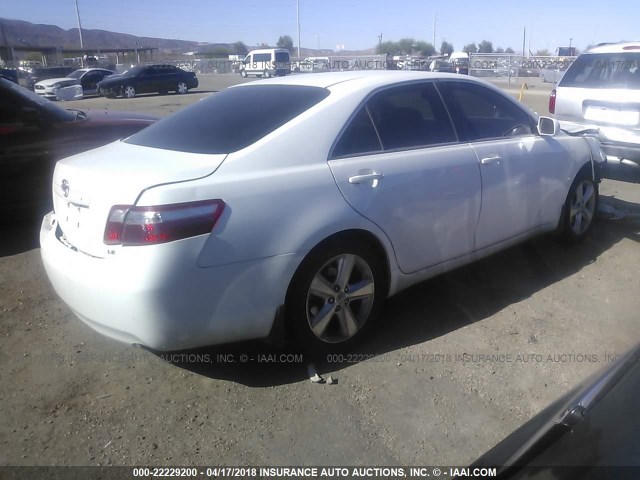 4T1BE46K09U890205 - 2009 TOYOTA CAMRY SE/LE/XLE 白色 照片 4