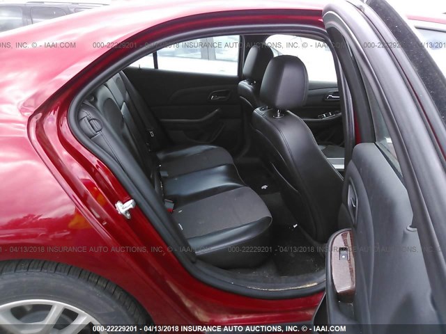 1G11D5SRXDF350460 - 2013 CHEVROLET MALIBU 1LT 勃艮第红 照片 8
