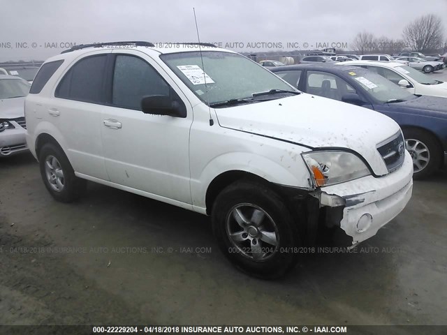 KNDJD733965577516 - 2006 KIA SORENTO EX/LX WHITE photo 1