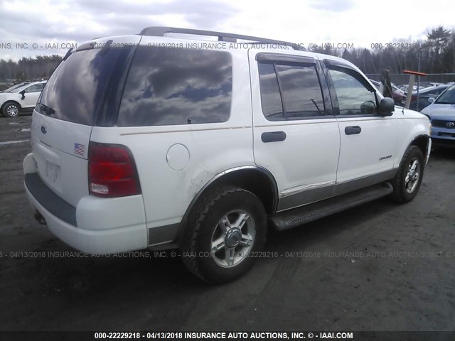 1FMZU73K84UC15461 - 2004 FORD EXPLORER XLT/XLT SPORT/NBX WHITE photo 4