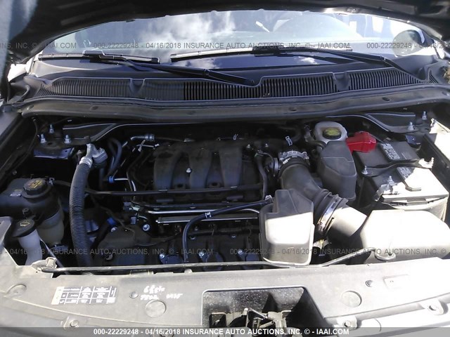 1FM5K8AR6HGA24166 - 2017 FORD EXPLORER POLICE INTERCEPTOR BLACK photo 10