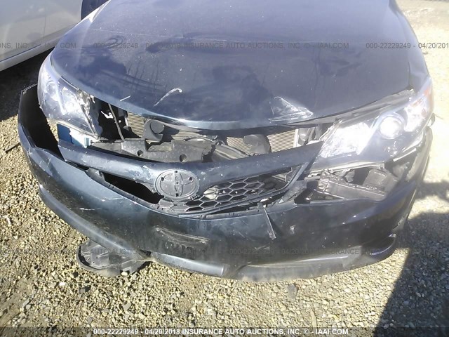 4T1BF1FK0EU773567 - 2014 TOYOTA CAMRY L/SE/LE/XLE 黑色 照片 6