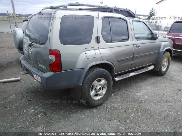 5N1ED28Y43C703132 - 2003 NISSAN XTERRA XE/SE SILVER photo 4