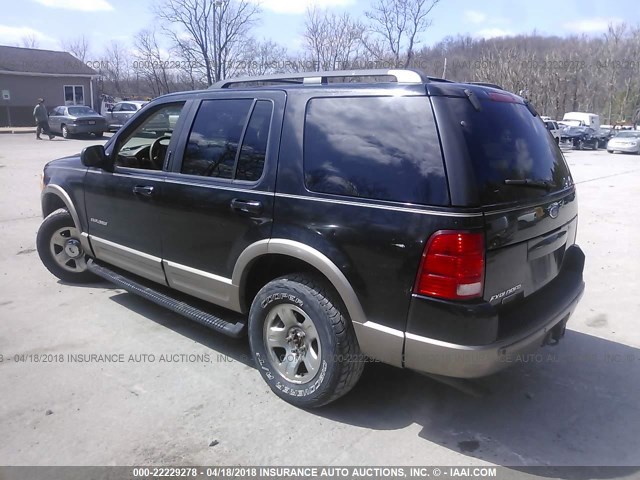 1FMDU74E32ZA48994 - 2002 FORD EXPLORER EDDIE BAUER 黑色 照片 3
