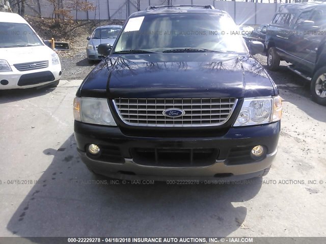 1FMDU74E32ZA48994 - 2002 FORD EXPLORER EDDIE BAUER BLACK photo 6