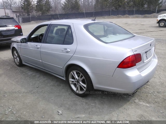 YS3ED49GX63527822 - 2006 SAAB 9-5 SILVER photo 3