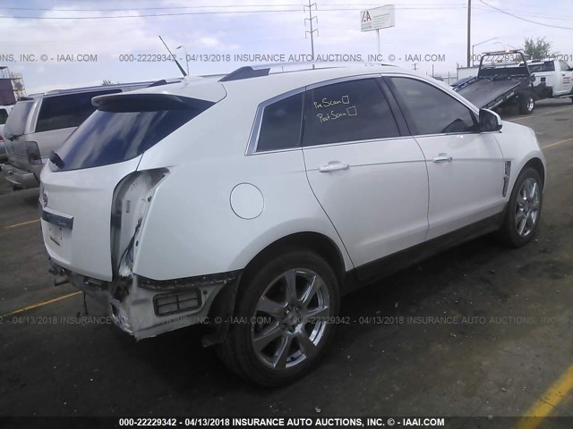 3GYFNBEY0AS602729 - 2010 CADILLAC SRX PERFORMANCE COLLECTION WHITE photo 4