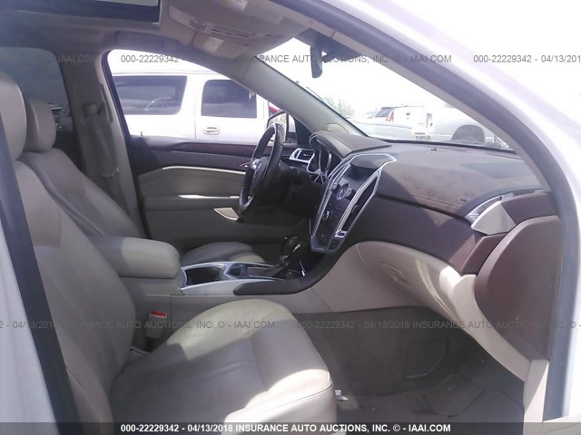 3GYFNBEY0AS602729 - 2010 CADILLAC SRX PERFORMANCE COLLECTION Ақ фото 5