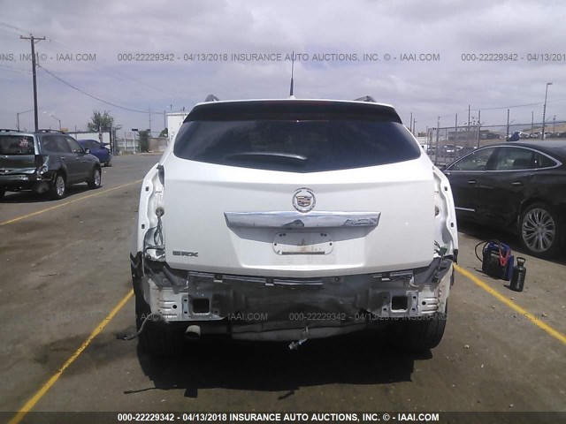 3GYFNBEY0AS602729 - 2010 CADILLAC SRX PERFORMANCE COLLECTION WHITE photo 6