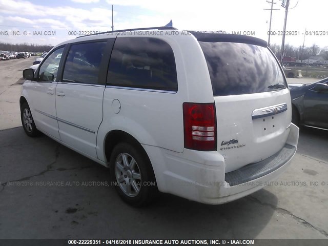 2A4RR5D13AR183120 - 2010 CHRYSLER TOWN & COUNTRY TOURING WHITE photo 3