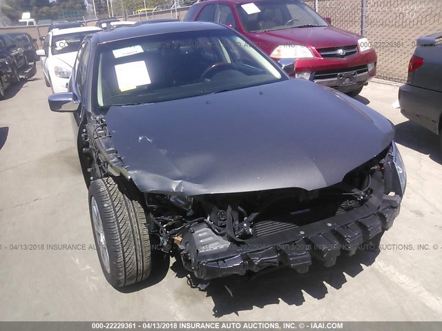 3LNDL2L39CR824296 - 2012 LINCOLN MKZ HYBRID GRAY photo 1