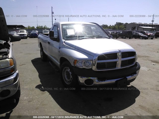 3D7KR26C85G761752 - 2005 DODGE RAM 2500 ST/SLT 银色 照片 1