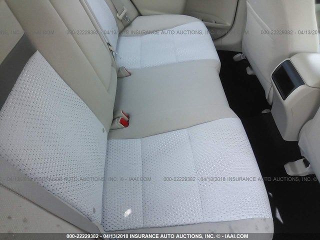 4T4BF1FK9CR190627 - 2012 TOYOTA CAMRY SE/LE/XLE TAN photo 8