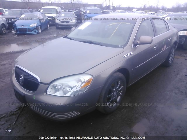 1G4HD57216U245365 - 2006 BUICK LUCERNE CXL BROWN photo 2