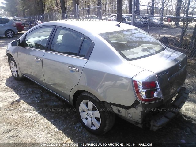 3N1AB61E59L637027 - 2009 NISSAN SENTRA 2.0/2.0S/2.0SL GRAY photo 3