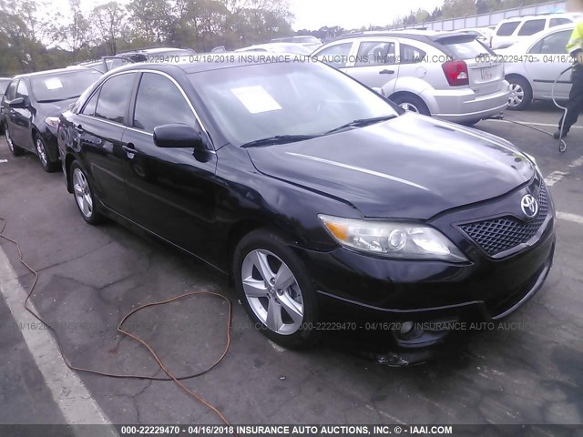 4T1BF3EK9BU222367 - 2011 TOYOTA CAMRY SE/LE/XLE შავი ფოტო 1