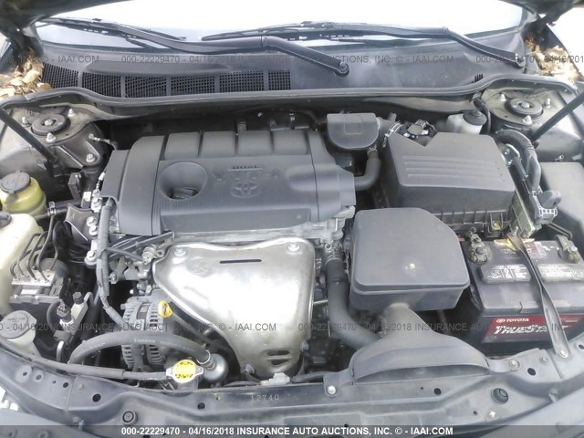 4T1BF3EK9BU222367 - 2011 TOYOTA CAMRY SE/LE/XLE შავი ფოტო 10